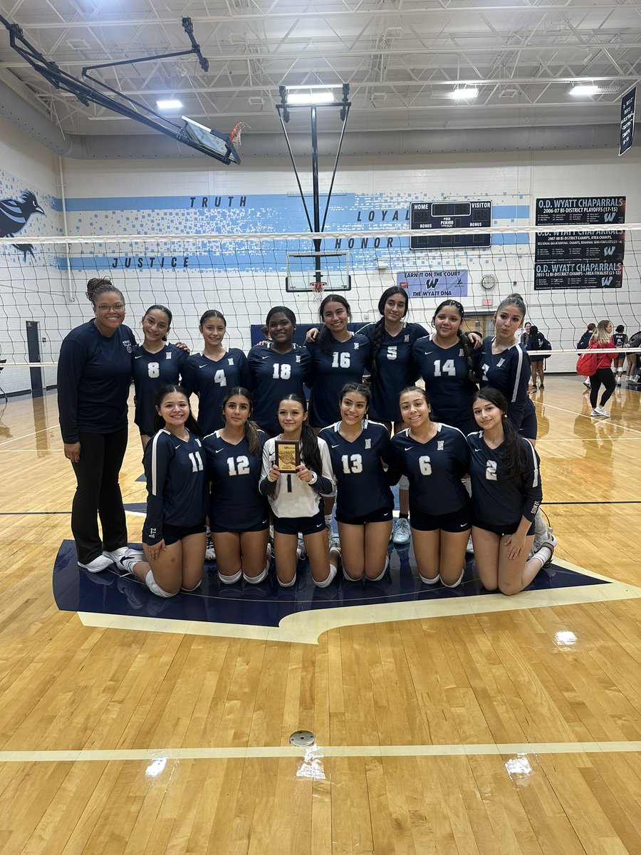 nimitzvb's tweet image. Congrats to our JV team for placing 2nd in the FWISD tournament!!🤍🏐 @IISDAthletics 
#FaithOverFear