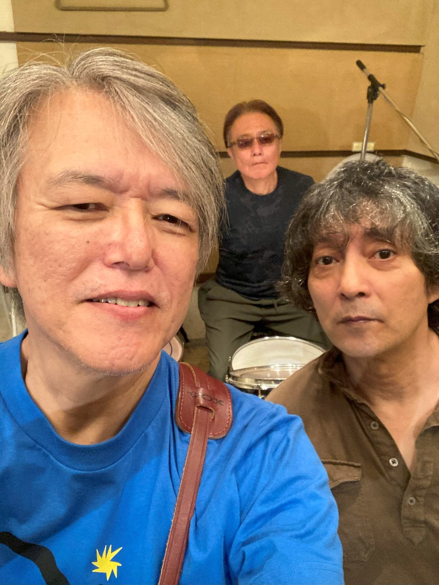 いよいよ来週です。
リハーサルもいい感じ。
迷っている方も是非。
青木孝明ワンマン2025
9/28(日)吉祥寺ブラック＆ブルー
開場12:00 開演12:30
予約￥3,500+D 当日Y4,000+D
w篠原太郎 大槻敏彦 伊藤隆博