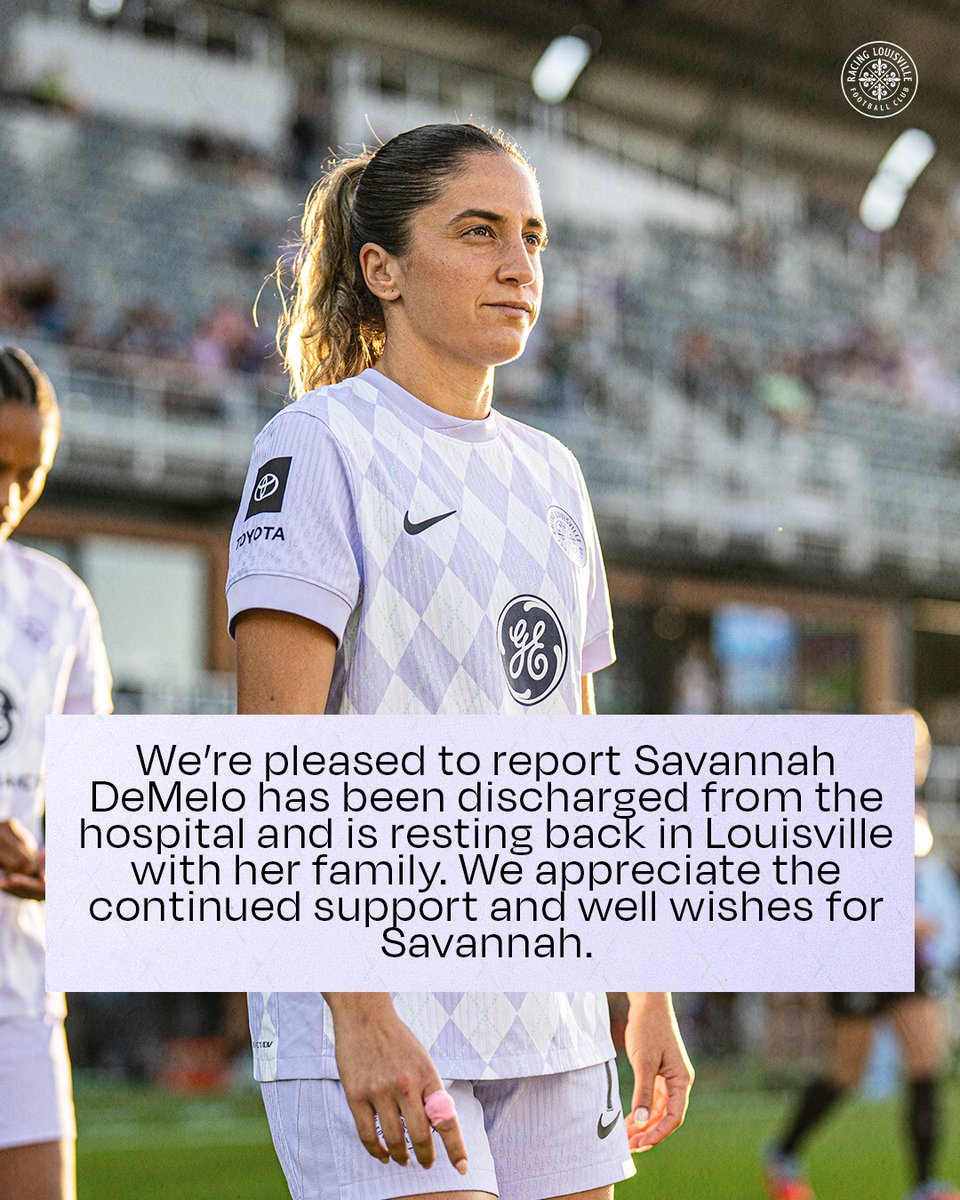 Glad to have you home, Savannah 💜