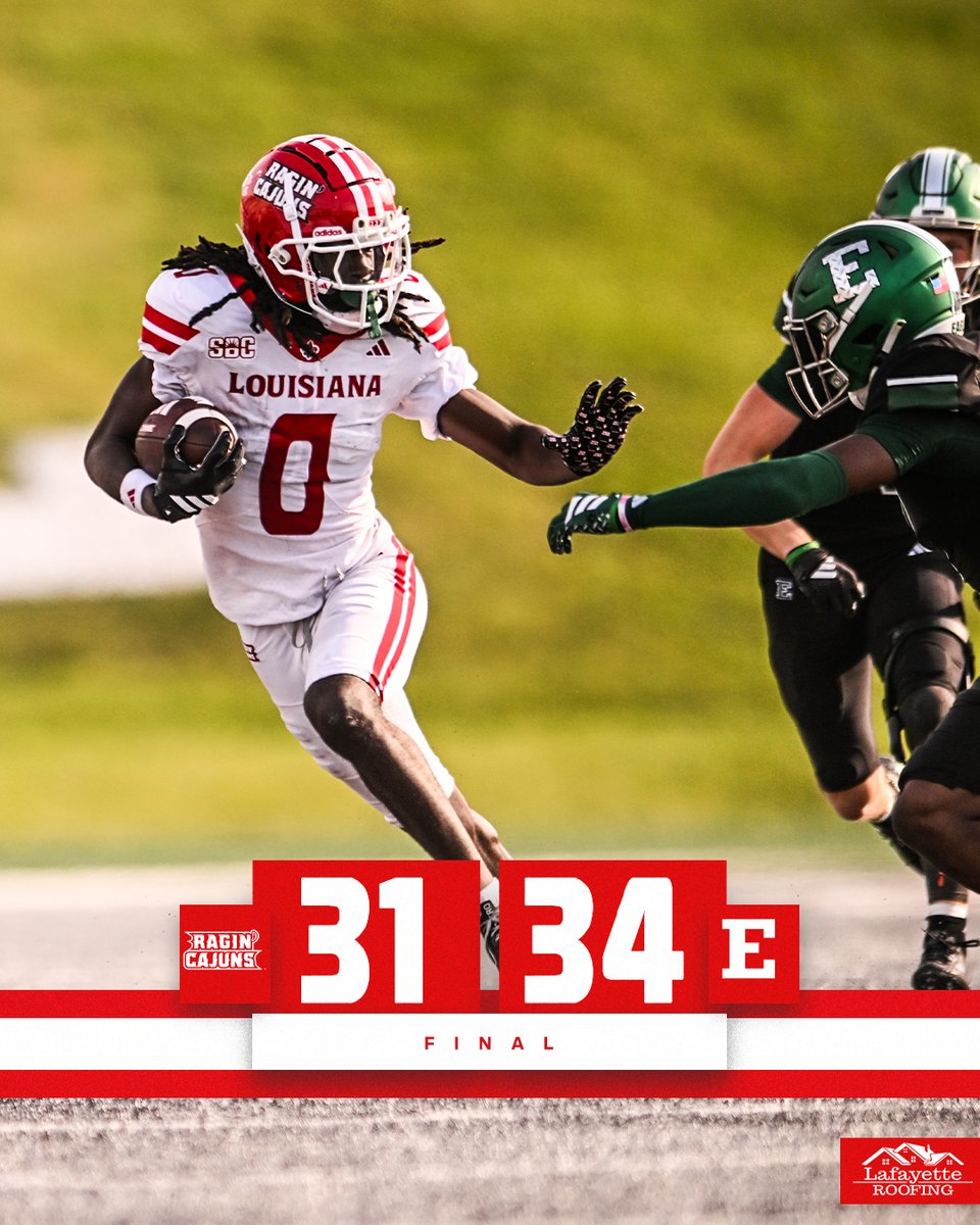 Louisiana Ragin’ Cajuns® Football tweet media