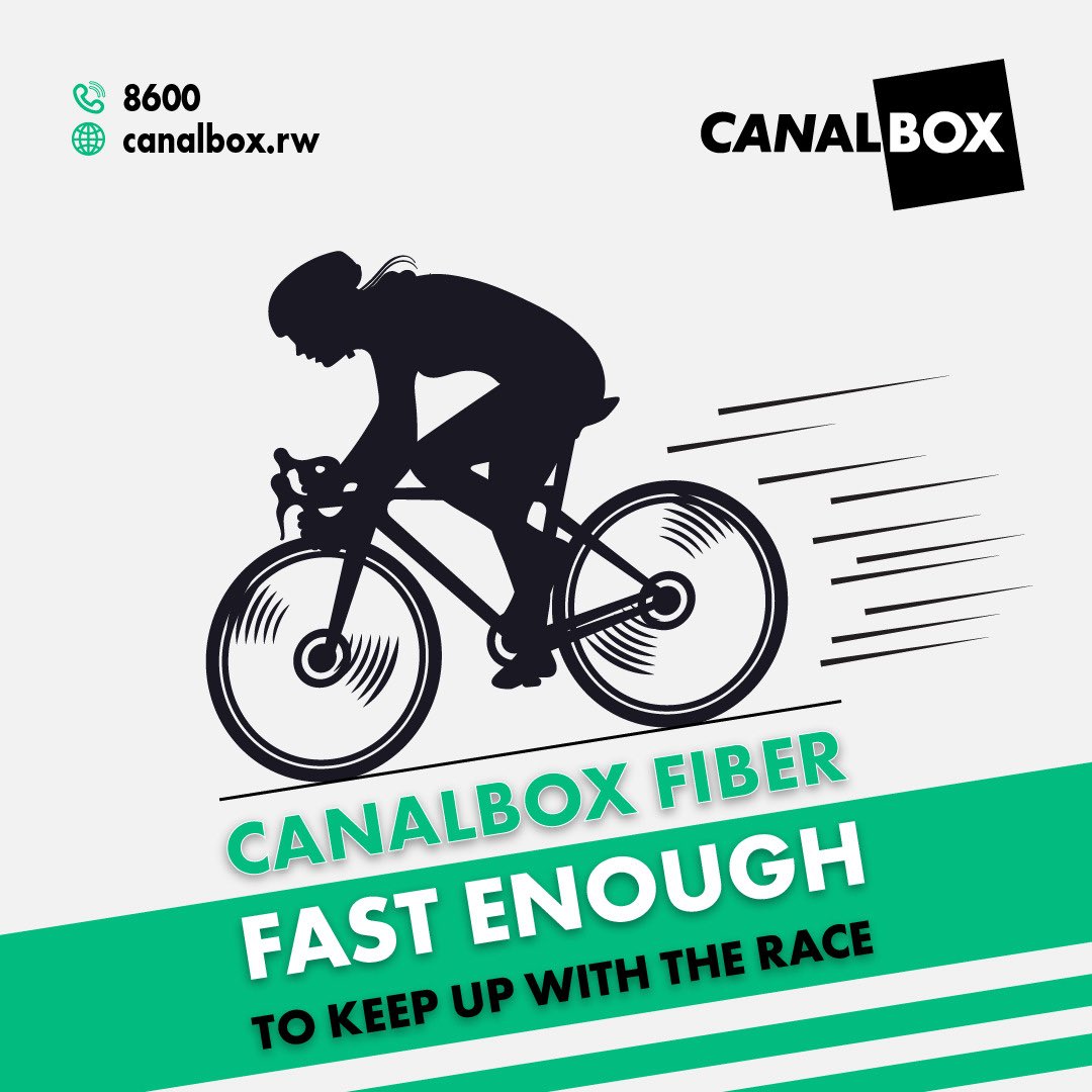 Rwanda is Riding New Heights with the UCI races and so can your internet speed!    
#Canalboxturahabaye