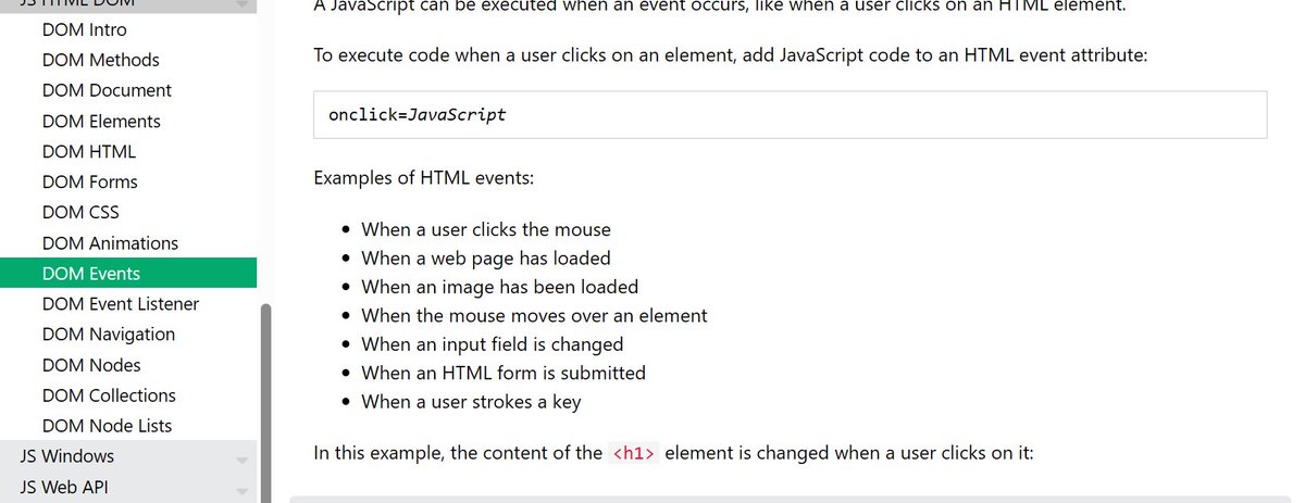 _Lord_Gaius's tweet image. Day 48 of my 100-Day Coding Challenge.
I continued reading about the DOM on W3Schools. Learning from documentation is more insightful and detailed than tutorials.
#JavaScript #CodingLife