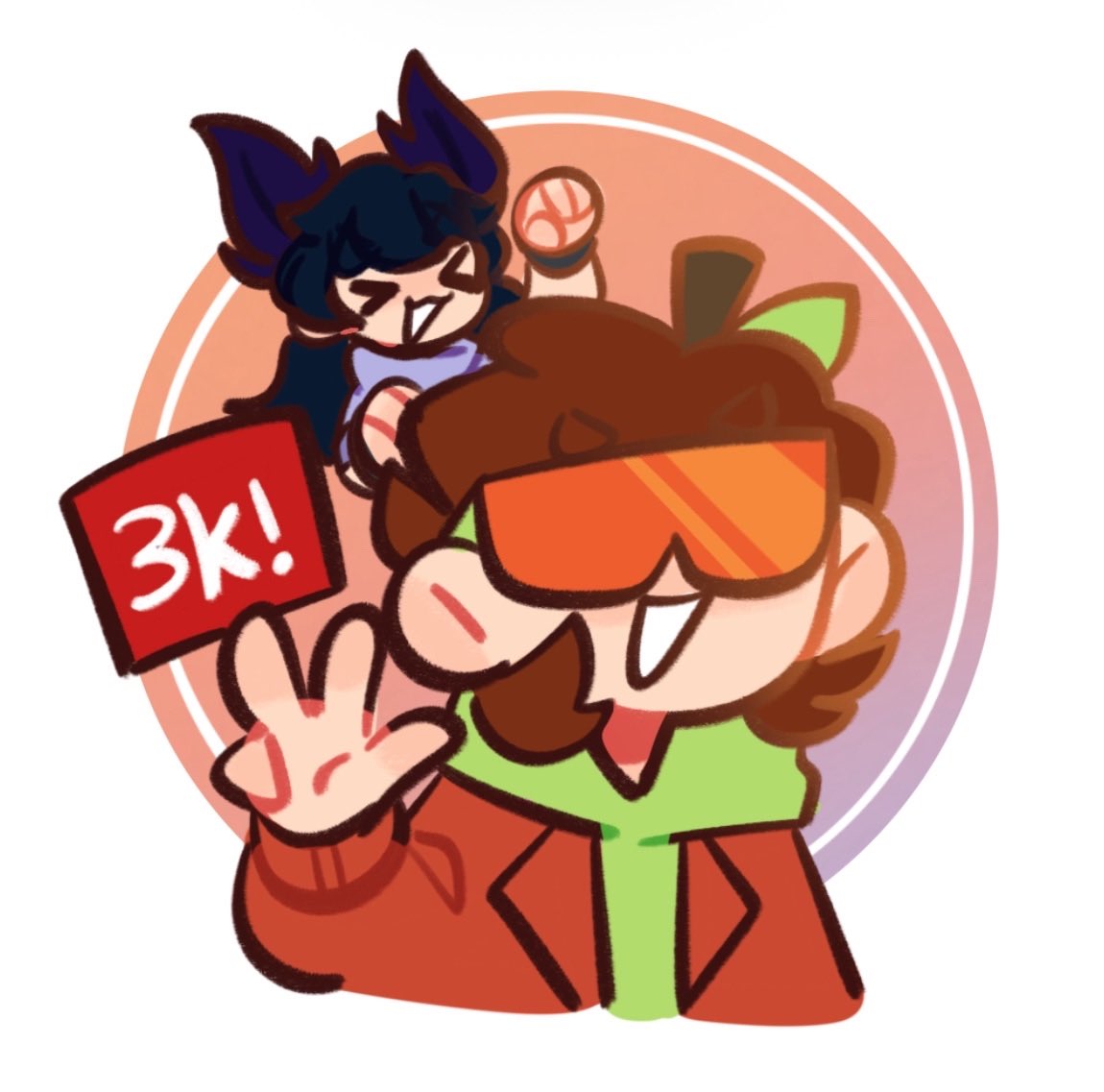 JUST HIT 3K SUBS ON YOUTUBE  🎥

THANK YOU SO MUCH FOR THE ART <a href="/alsoma91c1/">magic/ma91c🌌</a> 🎨 (I made them come out of retirement)