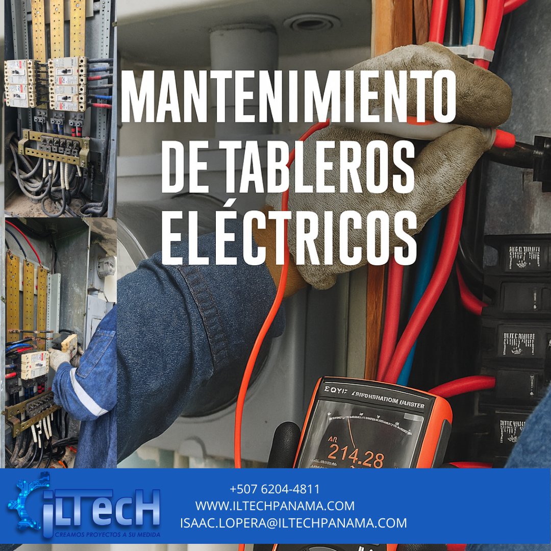 iLTech_panama's tweet image. ⚡🔧 En ILTECH PANAMÁ realizamos mantenimiento de tableros eléctricos para garantizar seguridad y continuidad en tu energía.
📲 +507 6204-4811
#IltechPanama #MantenimientoElectrico #Panamá