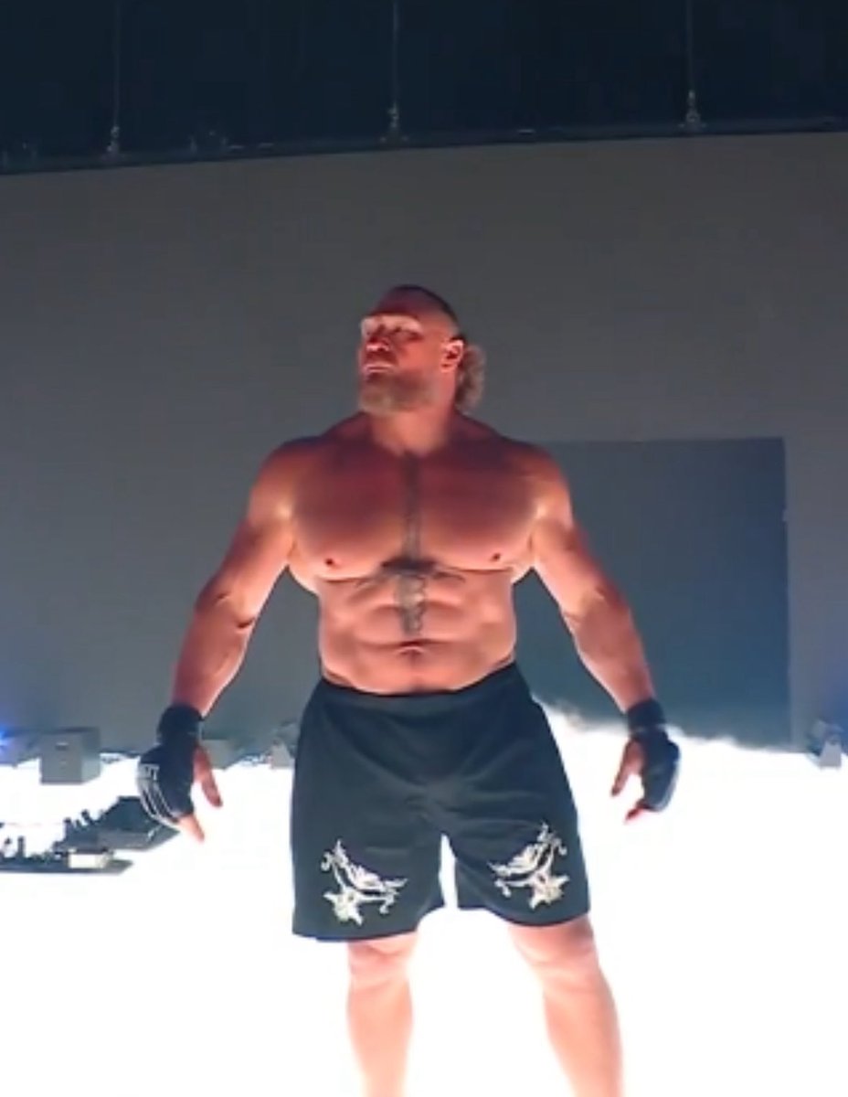 A more physically imposing man does not exist. #Wrestlepalooza