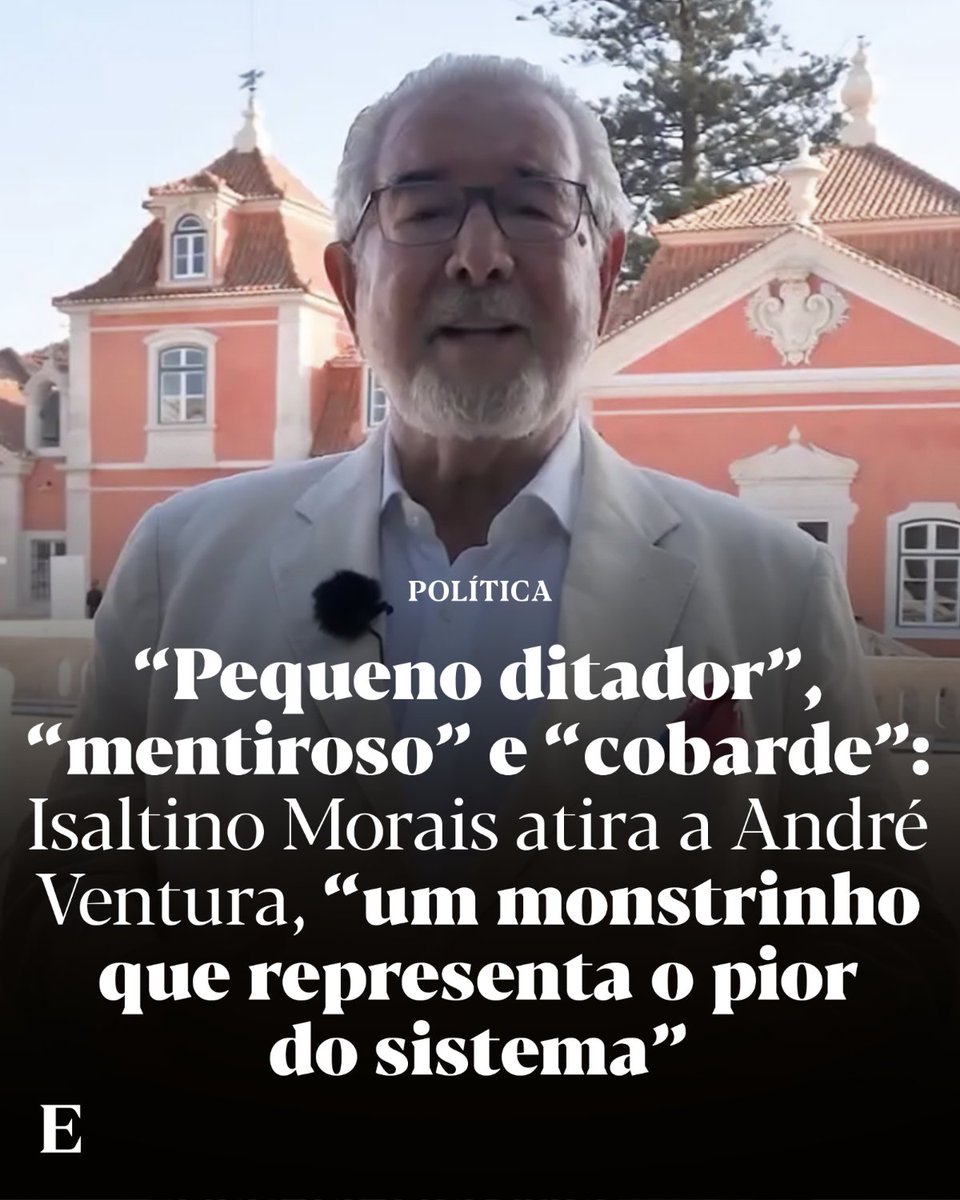 O presidente da Câmara de Oeiras não se fez rogado na resposta a Ventura e publicou um vídeo nas redes sociais onde acusa o líder do Chega de ser uma “excrescência do sistema partidário português”.

Veja o vídeo e leia mais: expresso.pt/politica/2025-…