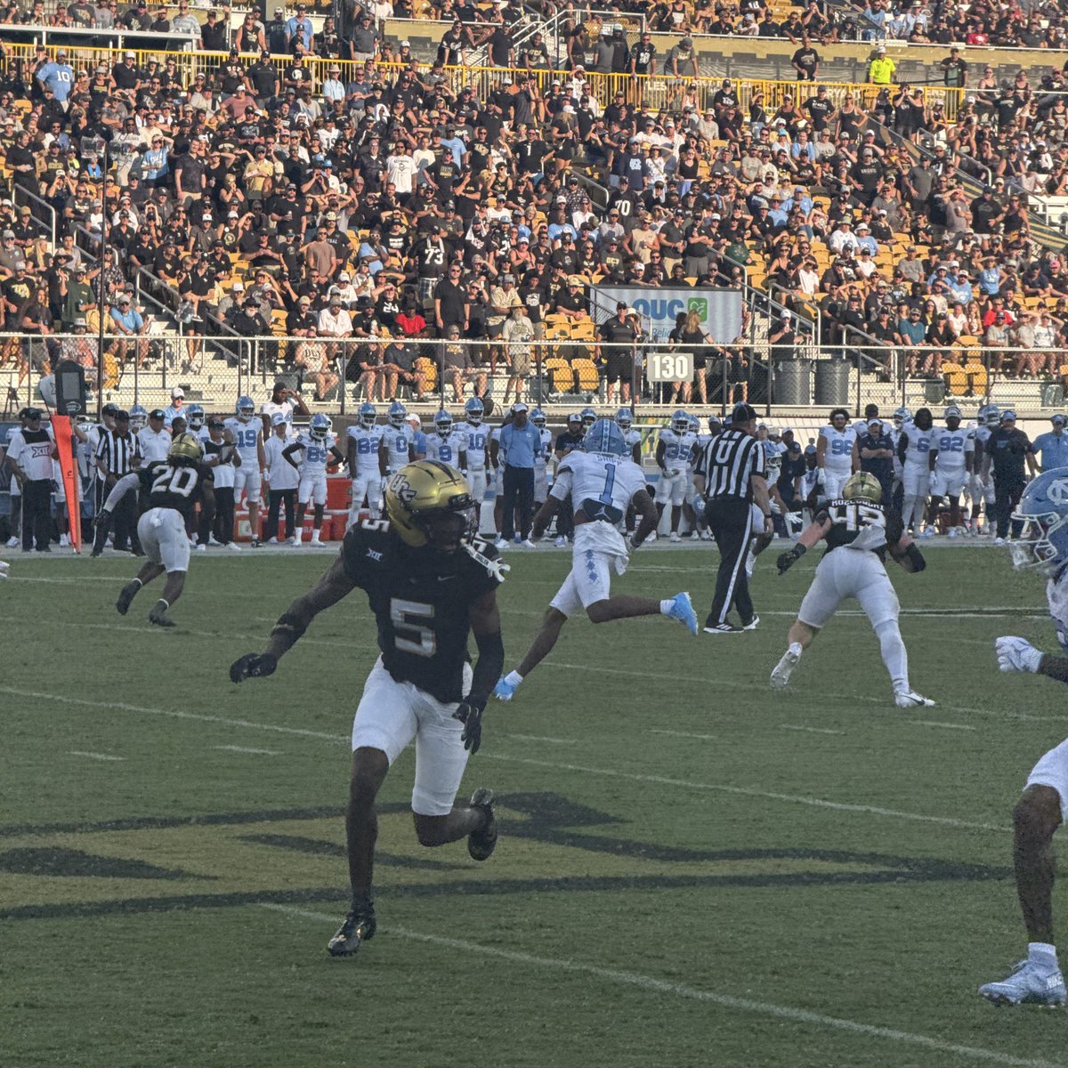 UCF tops UNC 34-9!