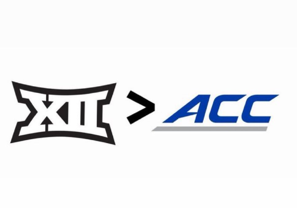 The Big 12 finishes the regular season 7-1 vs the ACC this season. 

There is no debate anymore.