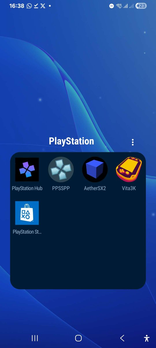 MiguelTheDRMR's tweet image. 🎮 Turn your Android into a PlayStation Phone with PSDroid!

🌊 Wave animated wallpaper
💙 Dark blue theme
🕹️ Custom icons: PS Hub &amp;amp; PS Store
Check it out 👉 xdaforums.com/t/theme-playst…

#PSDroid #NovaLauncher #AndroidThemes #PlayStation