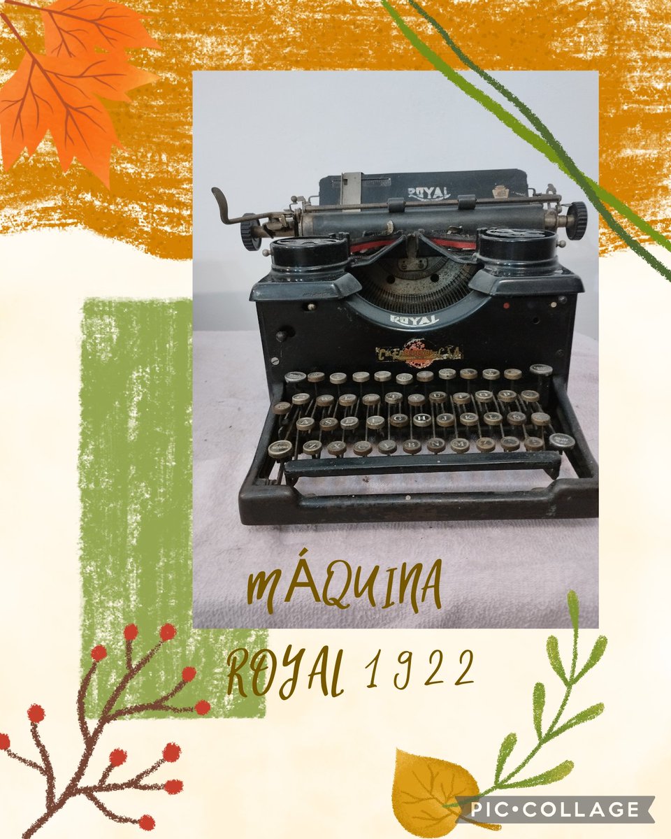 En Venta #CDMX #Antigüa #Antigüedades #MaquinaDeEscribir #Royal