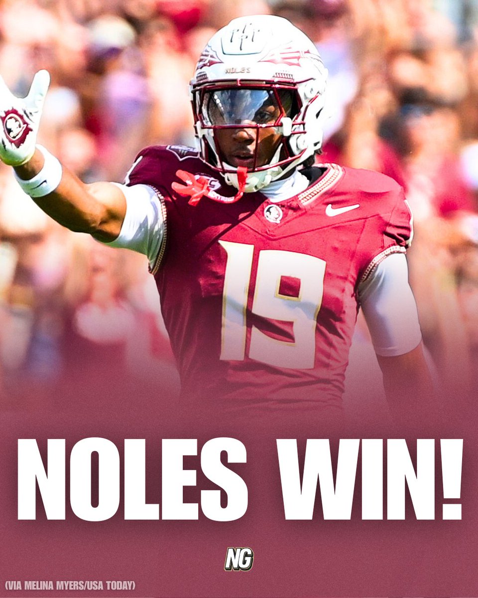 BREAKING: Florida State begins the season 3-0 annihilating Kent State, 66-10.