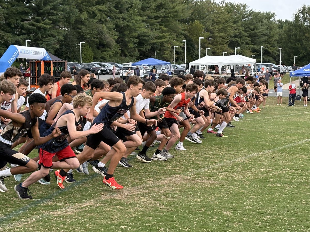 Freshmen boys kick off the action at the Georgetown Prep Invitational! <a href="/WLHSAthletics/">Generals</a> <a href="/WLboosters/">WL Generals Athletic Boosters</a>