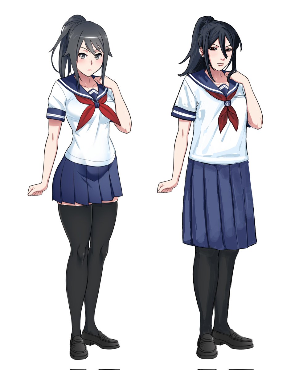 been seeing a lotta yansim redesigns lately. this isn't a redesign more than it is just a paintover but. for fun