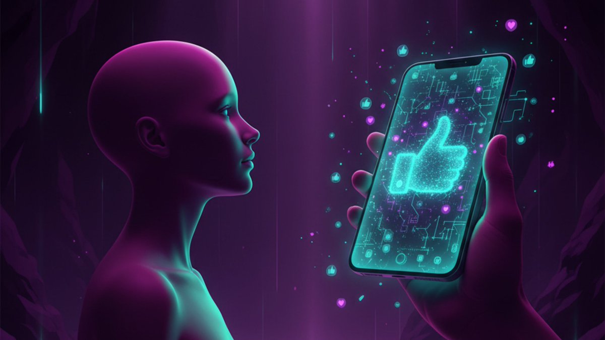 LaBussoladellia's tweet image. The addiction to algorithmic feedback is creating a new form of digital dependency that changes our behaviors and self-perception. We're living for AI approval, not human connection.
labussoladellia.com/sindrome-appro…
#DigitalWellness #AlgorithmicApproval #TechAddiction
