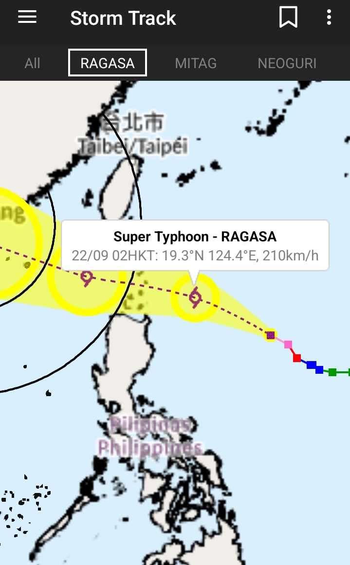 bonvivantph's tweet photo. 🚨#NandoPH #RAGASA 
(#Ompong 2018)

#HKObservatory  The Hong Kong Observatory has warned that the approaching Tropical Storm Ragasa, which could intensify into a Super Typhoon, may cause sea surges next week similar to levels triggered by the record-breaking #Mangkhut in 2018.

The forecaster said the storm is expected to bring heavy rain and thunderstorms to Hong Kong.

"Under the influence of significant storm surge, the sea level over coastal areas by then may be similar to that of Hato in 2017 and Mangkhut in 2018," it said.