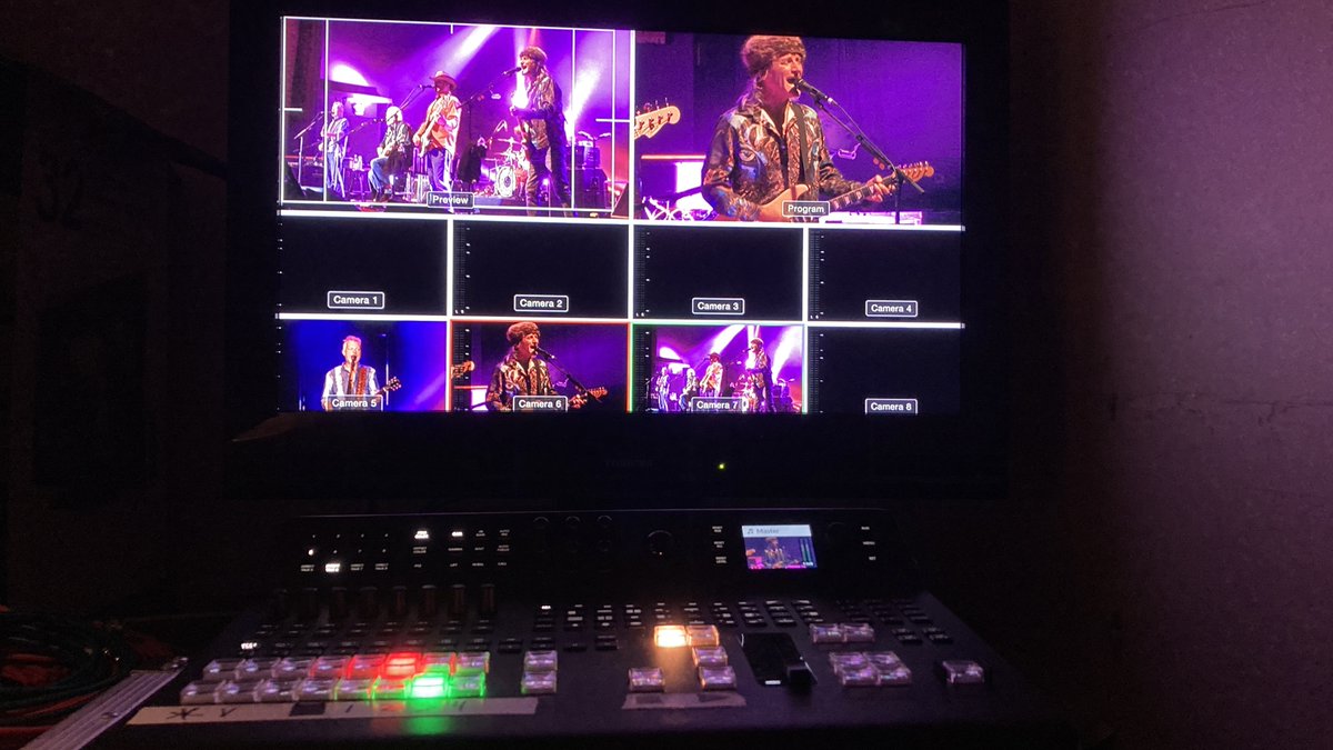 Last night I was 'taking care of business' as video director of the IMAG portion of the Bachman Turner Overdrive concert at Spirit Mnt Casino. They played all the songs.