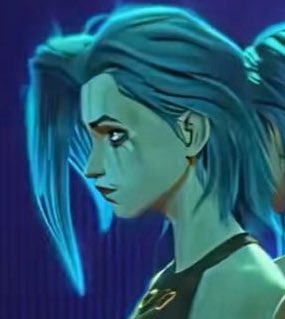 Ekko is so gentle with Jinx, making sure she never skips her meals and keeping his eyes on her. On the second evening, Jinx suddenly kisses him on the cheek without a word. He blushes, a shy smile spreading across his face, and she smiles back.