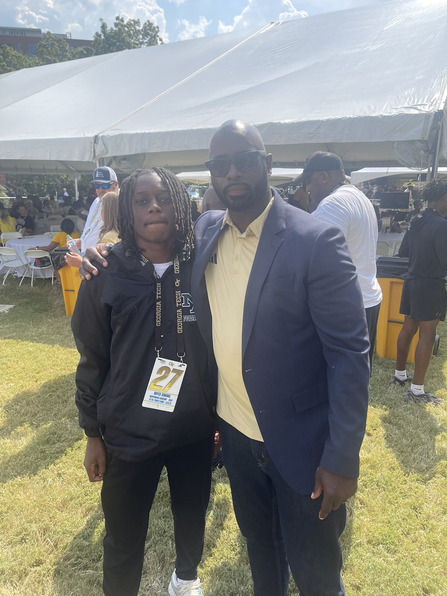 _2bryce's tweet image. Had a great Saturday at Georgia tech for a game day visit!!!! @CoachFBWaters @corypeoples @GeorgiaTechFB