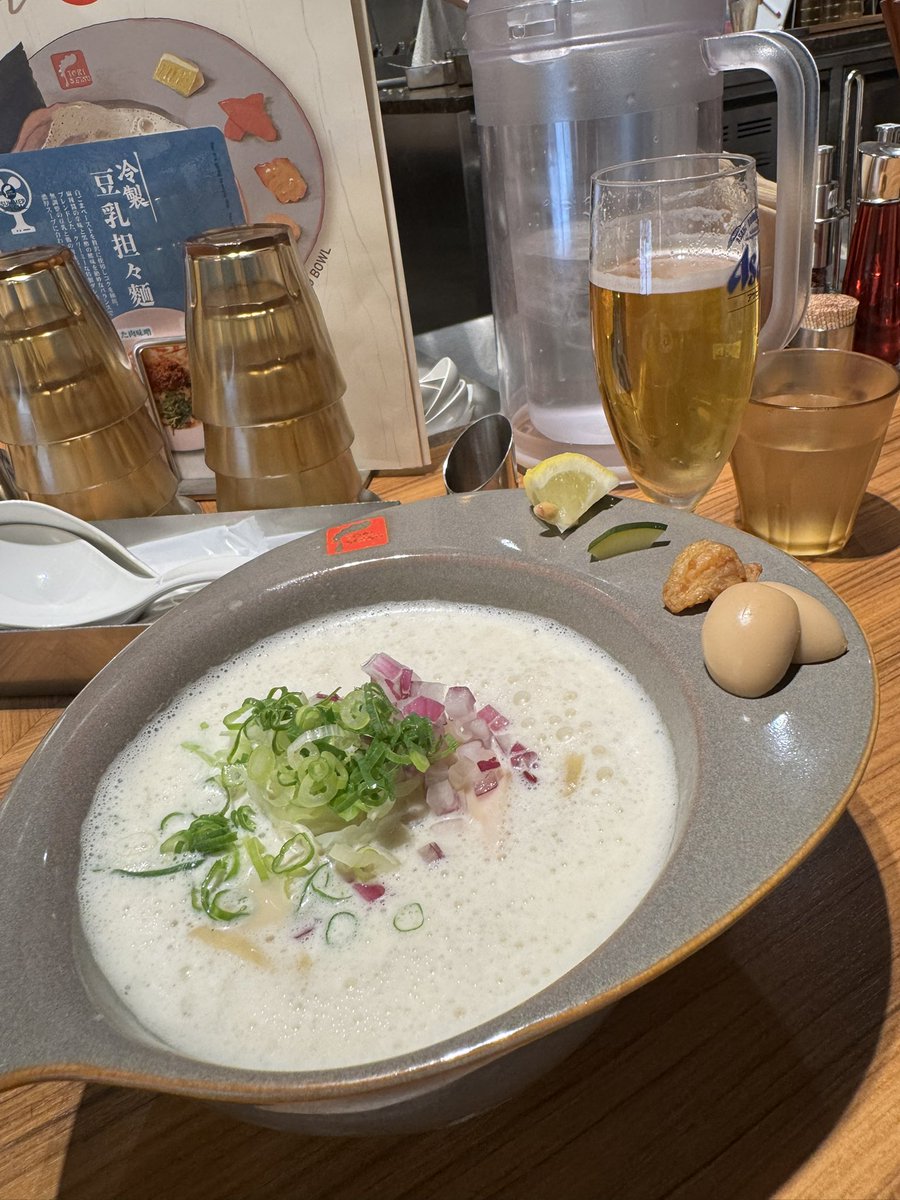 takashi401608's tweet photo. 昨夜は地元で鶏白湯ラーメン🍜
こちらは濃厚クリーミーなスープでここでしか味わえない美味しさ。鶏白湯好きは是非。
#新百合ヶ丘 #RAMENFACTORY
#TORISETSU https://t.co/658Stju654