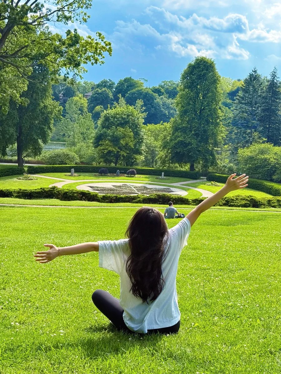 Soaking in the sunshine, fresh air and pure weekend bliss. Nature's embrace feels warmer than the sun 🌞 #GratefulSoul