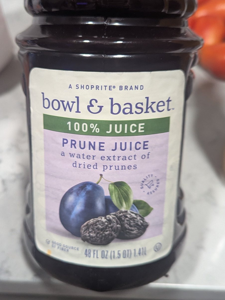 ThomasBRiggins's tweet photo. Prune Juice:
Tastes like the smell of a homeopathy store. Much better than it's normal flavor. It has the same effects as normal.

Smells oddly like medicine.

Others have said it tastes like coigh syrup.

Overall it is pleasant, but I would not passively desire this as a soda. https://t.co/j8KoHjXUtn