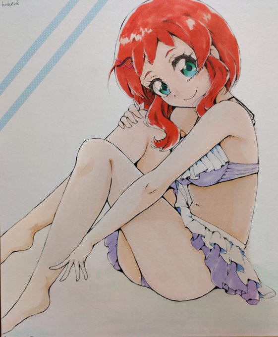 涼しくなってきたので水着のいろはちゃんを用意しました 