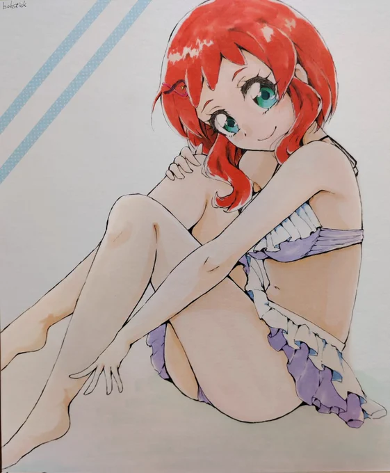 涼しくなってきたので水着のいろはちゃんを用意しました