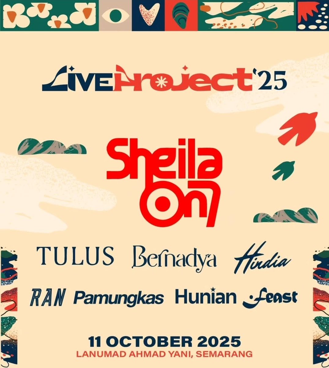 apakabaaar's tweet photo. Ready tiket liveproject2025, 2 tiket festival.
Bayar cod di venue hari H, harga lbh murah dri yesplis, tiket pribadi, BUKAN CALO!
#wts #wtb #sheilaon7 #bernadya #hunian #tulus #hindia #feast #pamungkas #ran #konser #konsersemarang #pensi #pensisemarang #liveproject2025 https://t.co/syiH8NfjNB