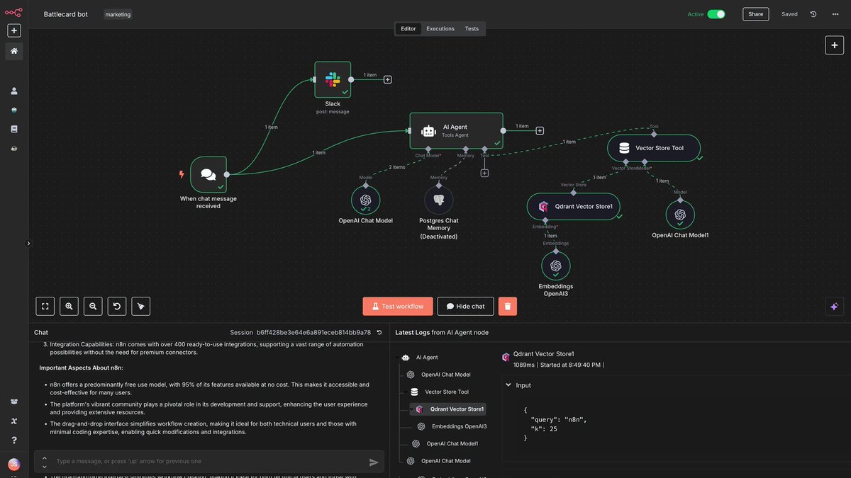 TechSavvy895's tweet image. “💻⚡ Watch my AI agent in action – smart, fast, and unstoppable. #Automation #TechSavvy #ai #agent