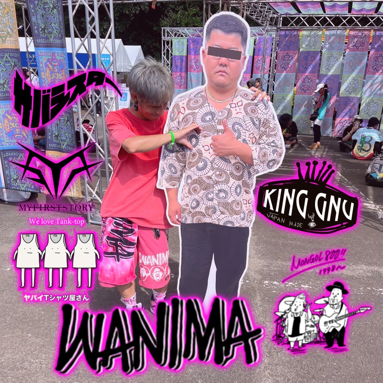 WANIMA サインとバッジ WANIMA OFFICIAL on X: 
