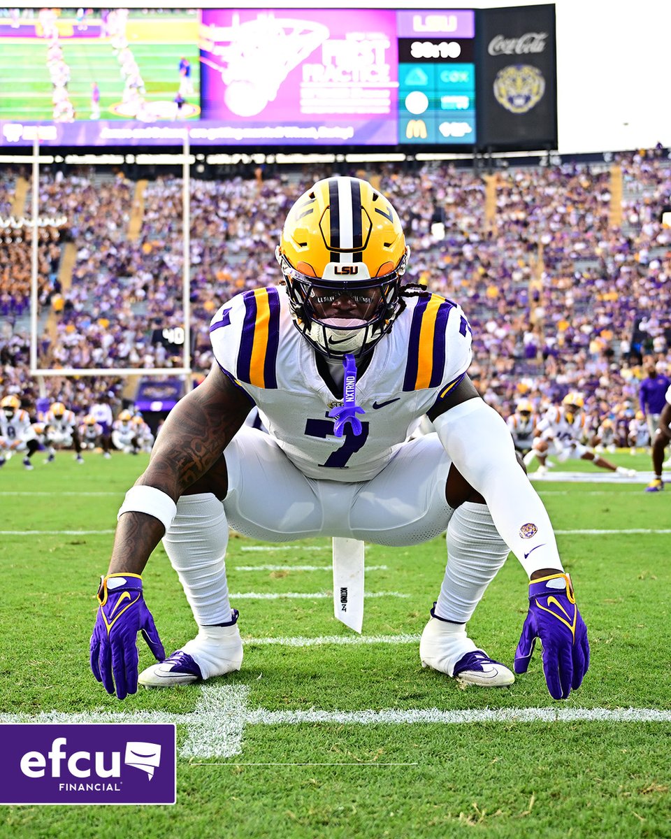 LSU Football (@lsufootball) on Twitter photo Locked In Locked In
