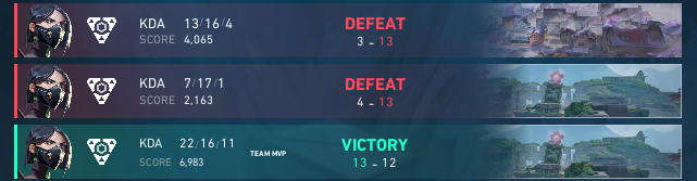 0-1 catnappers (wrong settings lost after restart) 🔥
0-1 uhhhhh🥱
0-1 disbanded empire 🤨

overall was funny to play the way we did today. sky on igl for funsies had a frag out game and a few highlight shots. possibly the last time i suit up. ggs