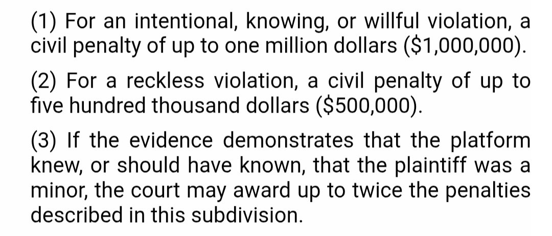 I feel sorry for Californian patriots. Newsom is about to sign sb771 which severely penalizes social media platforms for allowing "hate speech"