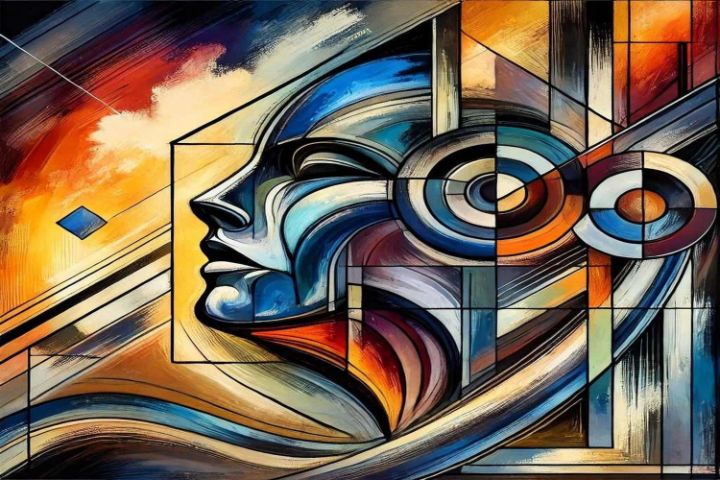 trend__tee's tweet photo. Art of the Day! "Abstract Geometric Portrait". Buy at: https://t.co/WjbMd58Nqo https://t.co/i7F27jiJE4