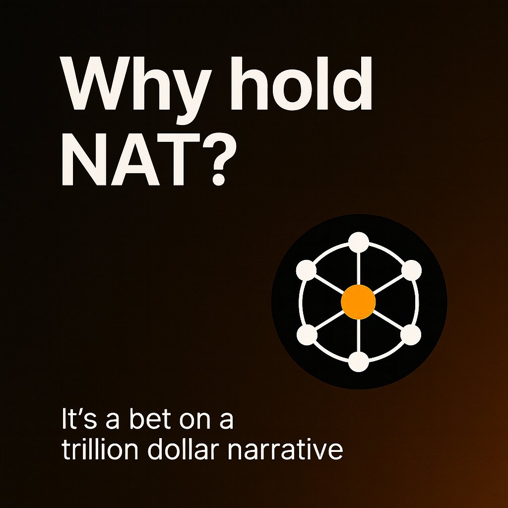 The #1 question $NAT fam keeps asking 👇

I’ve seen the same thing pop up again &amp; again in chats, spaces, and threads:

👉 Why should anyone HOLD $NAT if miners just sell it?

Some takes I found digging deep:

Not charity → buying NAT is paying for Bitcoin security. Without