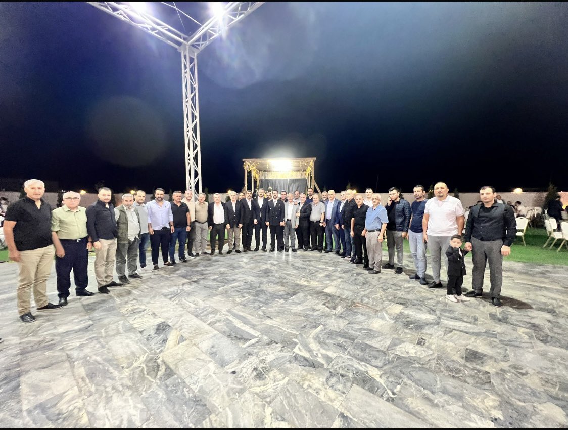 Siirt Akparti ailesi Allah birliğimizi daim etsin durmak yok yola devam