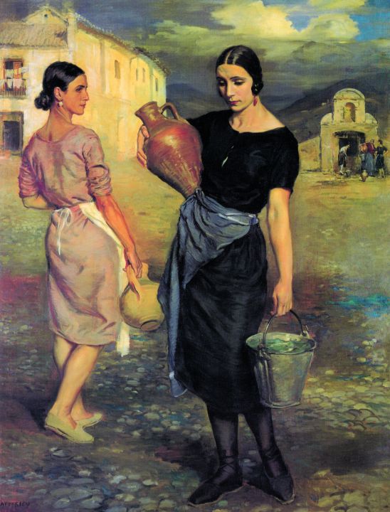 Art of the Day! "El aljibe (The cistern)". Buy at: ArtPal.com/apperleyart?i=…