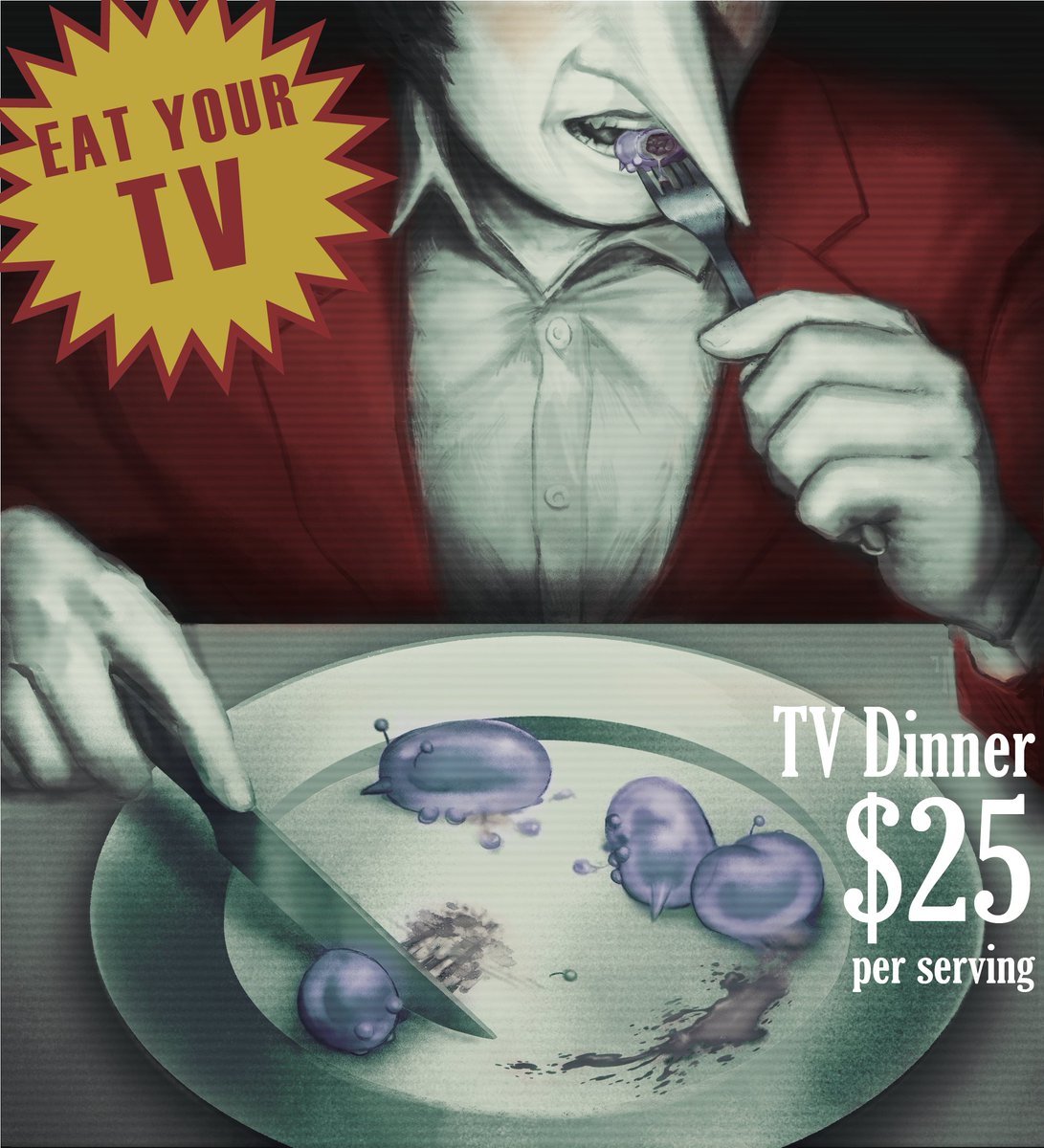 eat your TV
#deltarunefanart