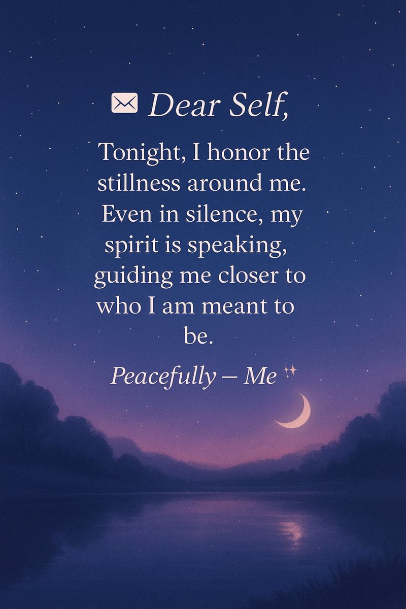 Sampee24_7's tweet image. In silence, my soul heals and whispers promises of tomorrow.
#DearSelf #EveningReflections #InnerPeace #SilentHealing #NightCalm