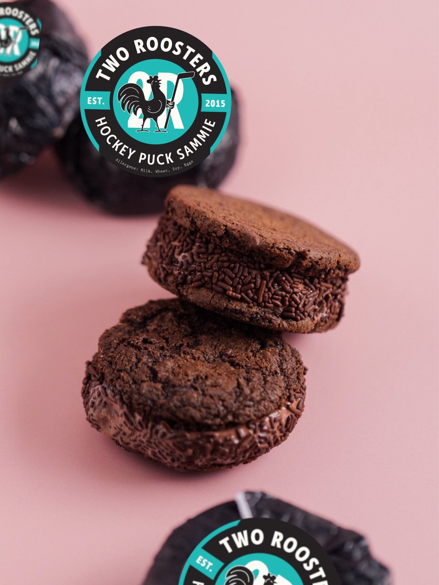 The newest hockey-themed ice cream treat coming to @lenovocenter September 22nd:

HOCKEY PUCK SAMMIES: Made with two chewy chocolate cookies, our Classic Chocolate ice cream, rolled in chocolate sprinkles.

➡️ Available ONLY at our Lenovo satellite carts at Sections 110 &amp; 325