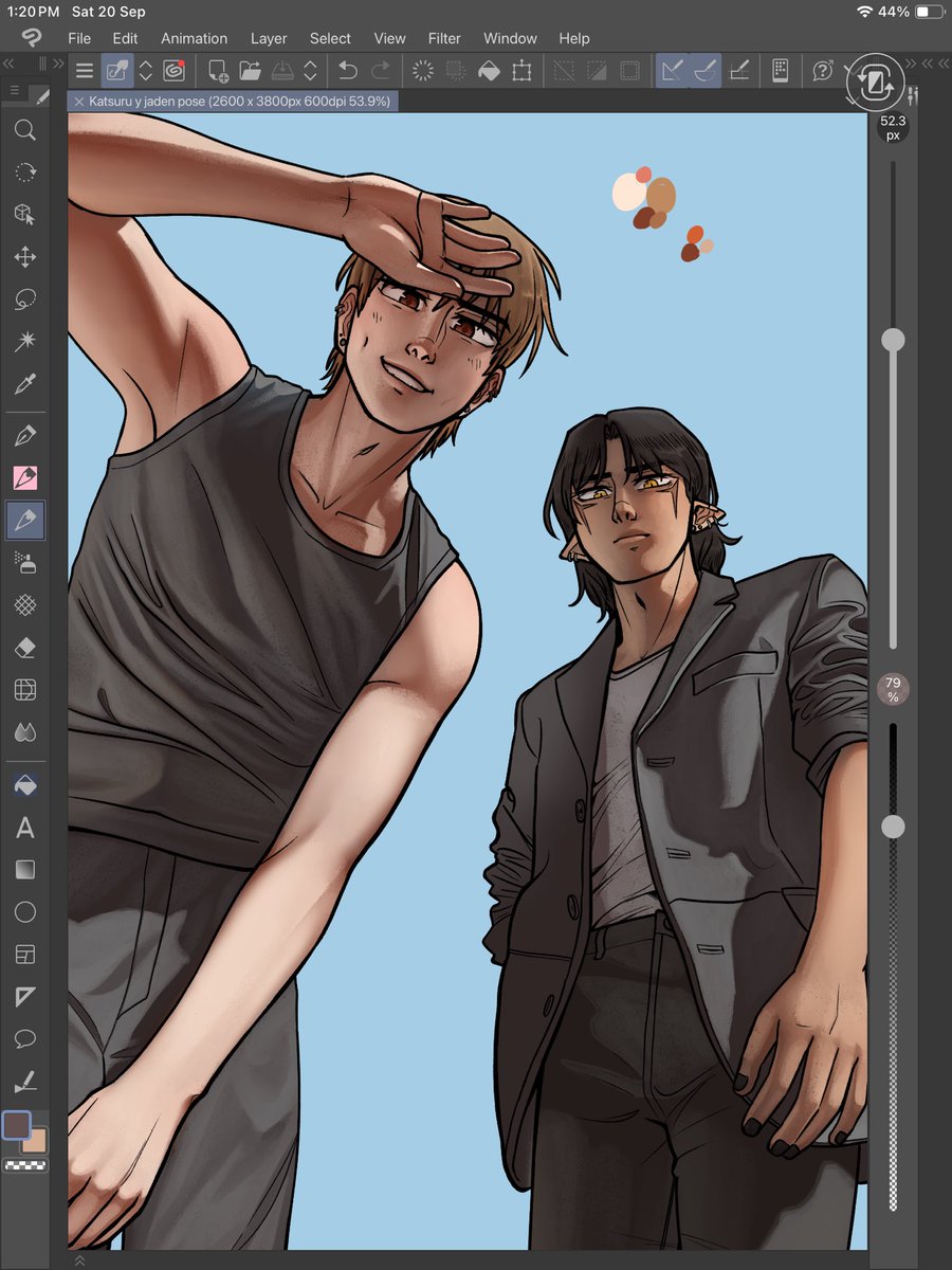 #WIP #OCBel They judge me while I’m drawing