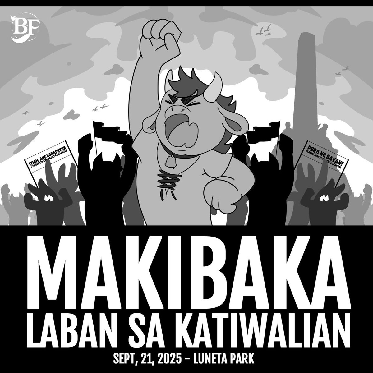 BarangayFurry's tweet image. 🌊 Hindi lang ulan ang bubuhos sa Luneta, kundi ang lakas ng taumbayan! ✊🇵🇭

Magdala ng payong, tubig, snacks. Ingatan ang gamit at isa’t isa. Mapayapa pero matatag.
Ang laban kontra korapsyon ay laban ng lahat! 💪
#BahaSaLuneta