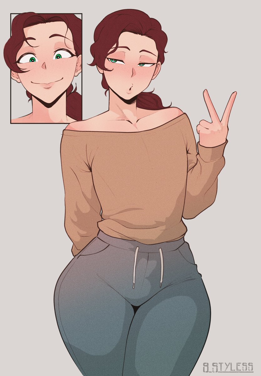 Suelo practicar mucho dibujando personajes inventados y se suelen quedar solo en diseños, nunca los usaba... hasta ahora, como extra y para tener mas contenido los usare en comics cortos.
PD. Me encanta experimentar con diferentes anatomías 😤