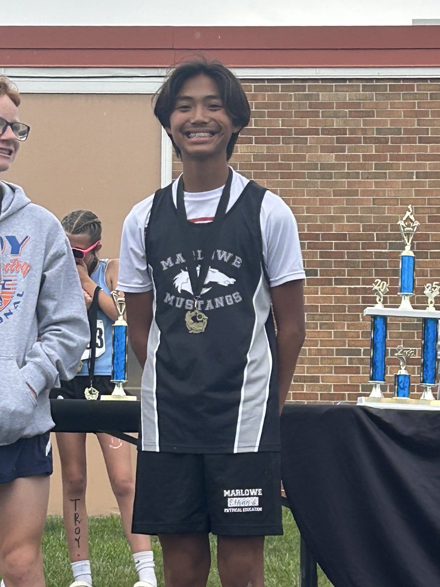 Congratulations Ethan Sy on your 10th place finish in a blazing 11:22!