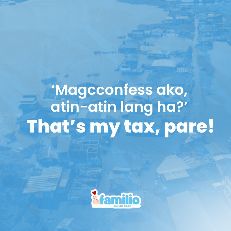 Familio stands united with millions of Filipinos raising their voices against corruption!

Panahon na upang magkaisa at manindigan para sa kinabukasan ng ating bayan. Tumindig, dahil hindi na ito ‘atin-atin lang’.

STOP THE CORRUPTION, SAVE THE PHILIPPINES!