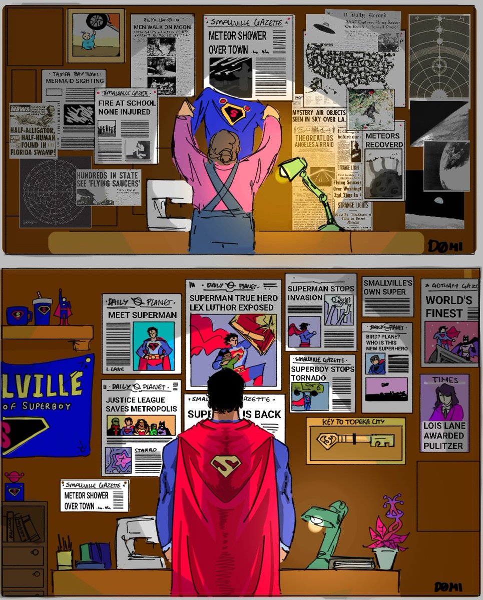 can you tell I rewatched The Incredibles [Superman]