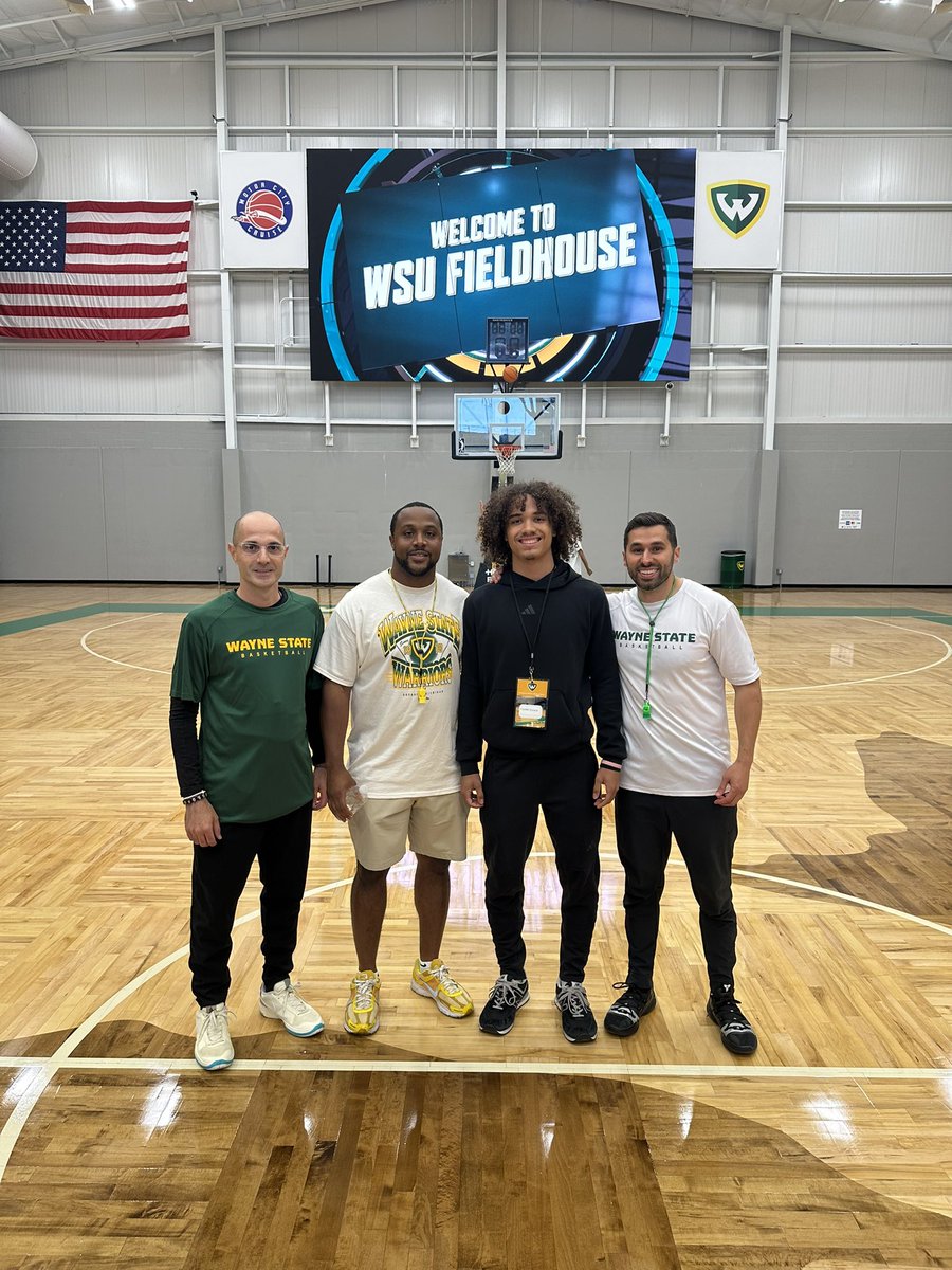 Want to thank <a href="/WSUWarriorsMBB/">Warrior Men’s Basketball</a> and Coach <a href="/Bryan_Smothers/">Bryan Smothers</a> and the rest of the Coaching staff for the opportunity to visit campus and tour the facility.