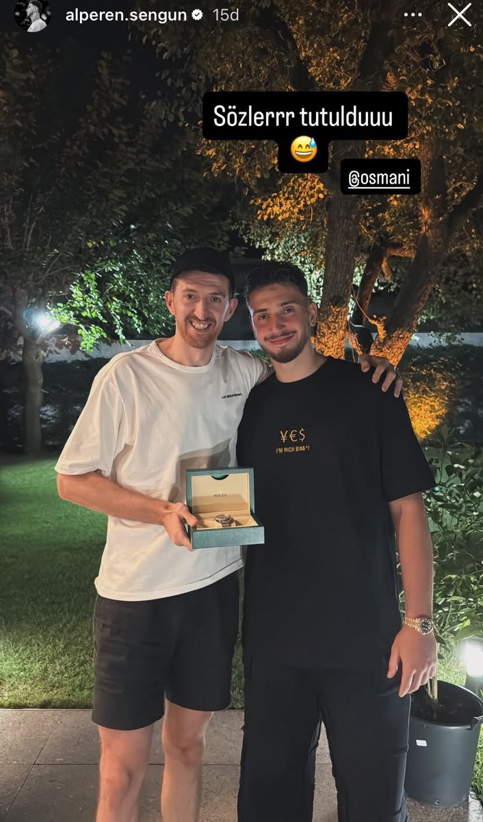 aydintrkmn's tweet image. Alperen Şengün, Yunanistan maçında 28 sayı atan Ercan Osmani’ye verdiği Rolex saat sözünü tuttu… #12DevAdam