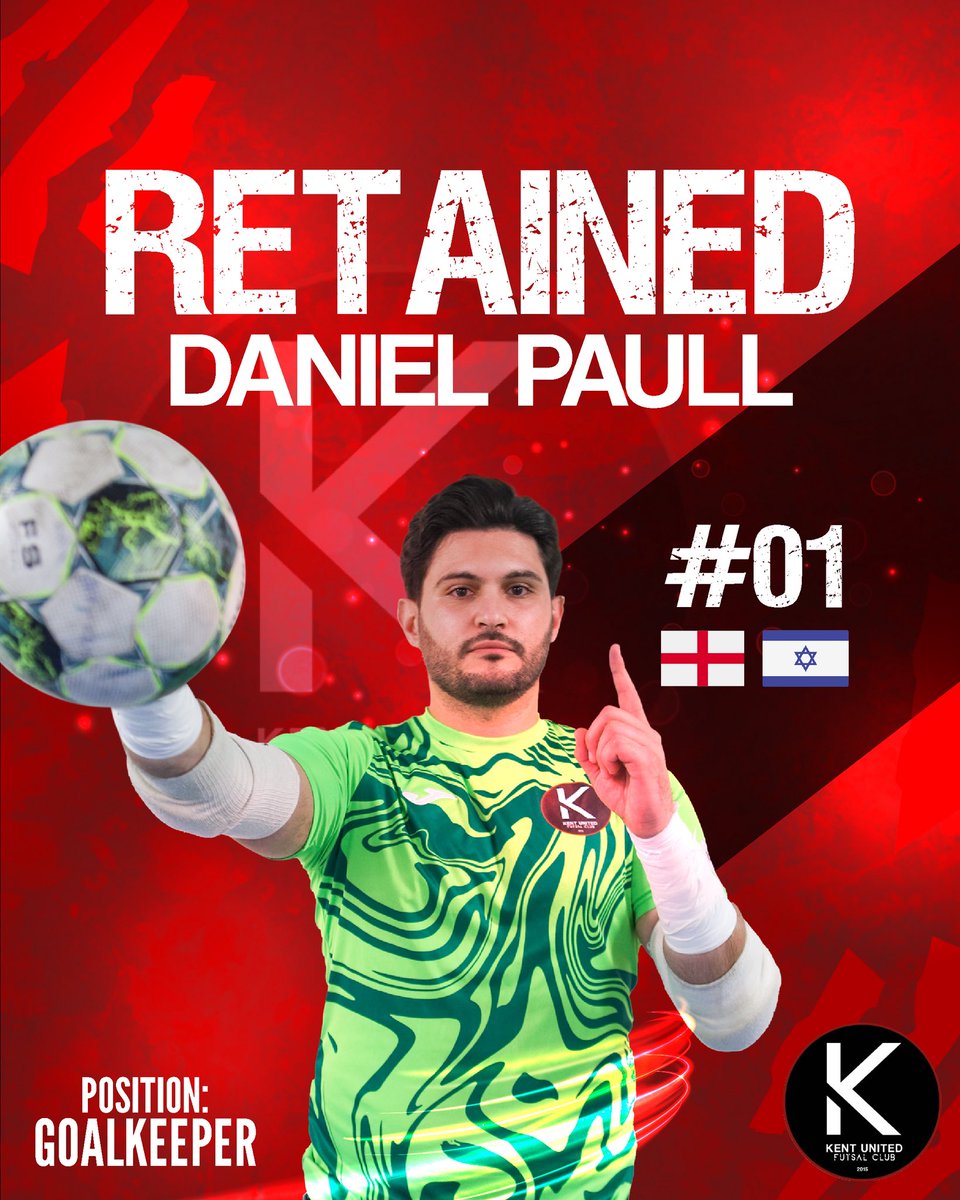 Daniel Paull (Captain) <a href="/paulldj94/">Daniel Paull</a> : Captain Daniel Paull will once again lead Kent United! Contributing 2 assists last season, he adds determination and leadership to drive the team forward. ⚫️⚪️🔴

📸<a href="/byelifaltun/">Elif Altun</a>
