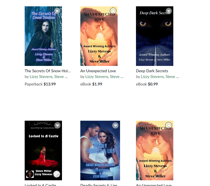 Check out my books online at Barnes and Noble! Ebook &amp; paperback.